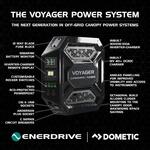 Win an Enerdrive + Dometic Voyager 4x4 Canopy Power System and Slimline 300ah Lithium Battery from Springers Solar