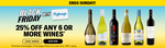 25% off 6 or More Select Wines with Flybuys (Exclude Champagne or Casks) + Delivery ($0 C&C/ $125 Order) @ Liquorland