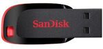 SanDisk 32GB Cruzer Blade USB Flash Drive (Black, Red) $5 ($0 C&C/ in-Store Only) @Officeworks