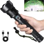 13600mAh Rechargeable Flashlights High Lumens Super Bright LED Torch $29.99 (Was $86.99) Delivered @ ozshopper-no1 eBay