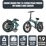 Engwe Engine Pro 2.0 off Road Electric Bike (Green) $1989 Delivered / Sydney Pickup @ PCMarket