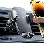 LISEN Car Phone Holder Mount $8.92 + Delivery ($0 with Prime/ $59 Spend) @ LISEN Space via Amazon AU