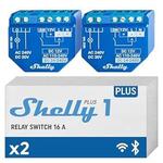[Prime] Shelly Plus 1 WiFi & Bluetooth Smart Relay Switch (2 Pack) $33.69 Delivered @ Amazon DE via AU
