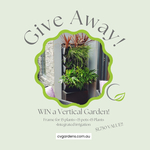 Win a Garden Package valued at $1,750 from Custom Vertical Gardens (Melbourne & Surrounding Suburbs Only)