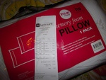 Memory Foam Pillow $6.00 @ Harris Scarfe, Rundle Place (Adelaide)