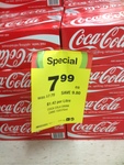 Coke at $7.99 for 15pkt at Forest Hill Woolworths