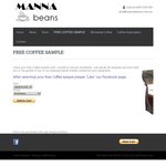 Mannabeans Amazing Blends Freshly Roasted Coffee Sample 70g: $0 + $1.95 Delivered