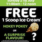 One Free Scoop of Ice Cream from New Zealand Naturals
