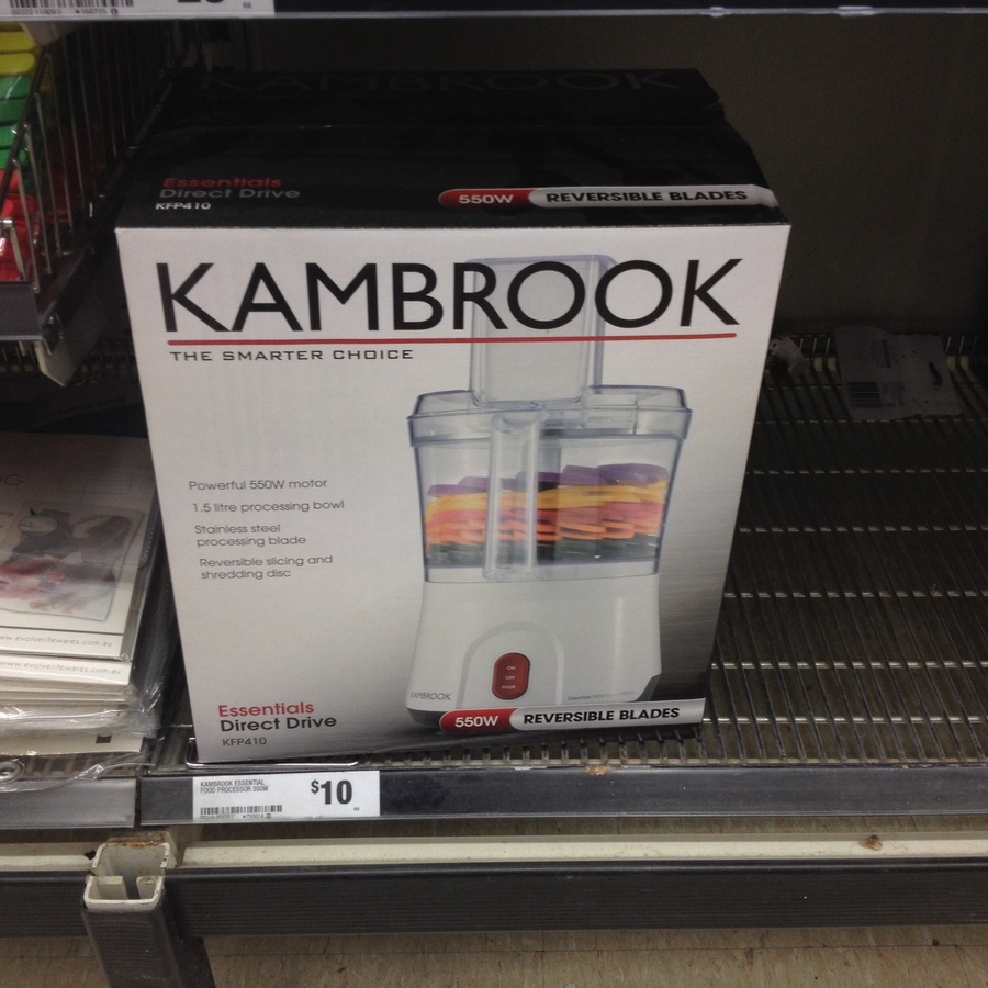 Kambrook Food Processor & Soup Maker 10 Each (Woolworths Victoria