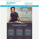 SurfStich 20% - 33% off Depending on Value Spent $50 - $500 - Free Shipping