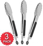 3 Pairs of Steel Tongs $7.00 Delivered from MilanDirect