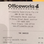 1000m/1km White Poly String $1.50 @ Officeworks (Bondi Junction, NSW). Was $39.99