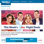 Cheap Flights with Skiddoo - Auckland from $323*