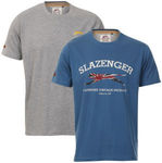 Slazenger Men's 2-Pack T-Shirts - Airforce/Dark £5.99 (RRP £20) + £0.99 Shipping@ Zavvi