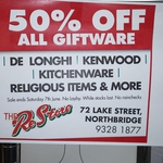 The Re Store (Northbridge, WA) 50% off Items Like Coffee Machines