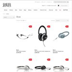 50% off a Range of Bose Headphones at David Jones - Online Only Offer