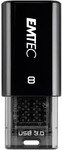 3x EMTEC 8GB USB 3.0 Flash Drive - Black/Grey $29.85 Delivered @ COTD