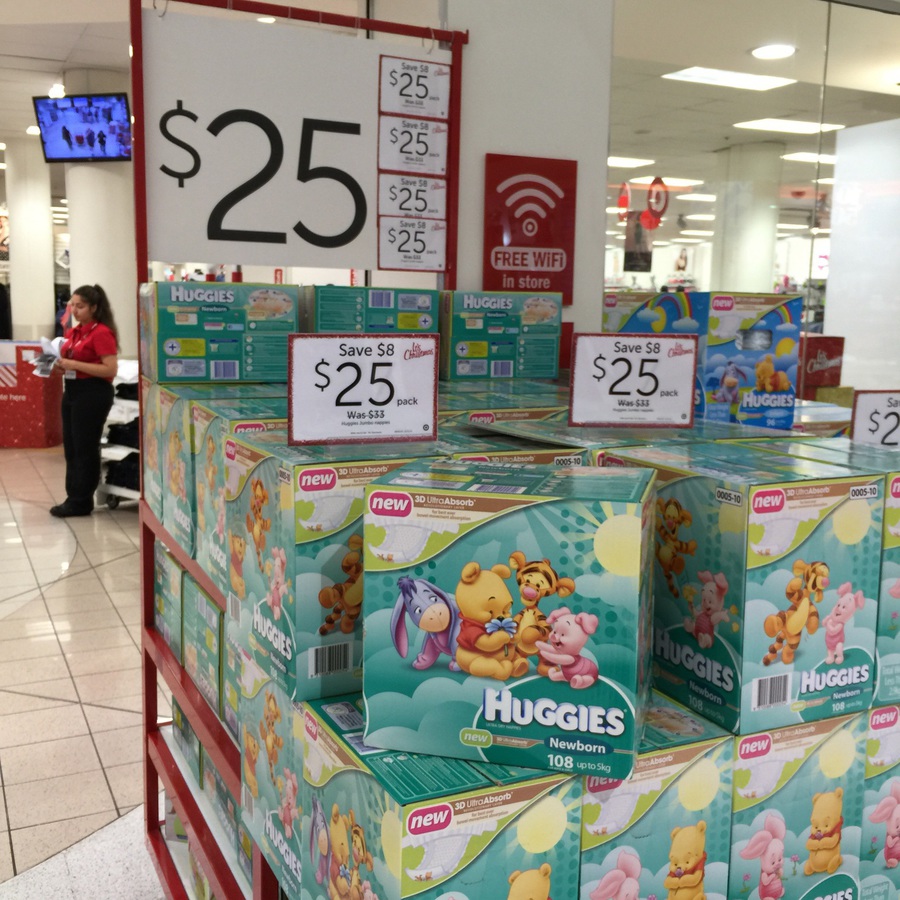 huggies newborn nappies target