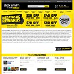 DickSmith Megatastic $20, $40, $70 and $90 off