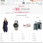 Take 30% off Clothing, Shoes, Watches and More @ Amazon Cyber Monday Sale