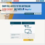 The Australian $1 for 28 Day Digital Pass - with PayPal