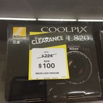 Nikon Coolpix L820 16MP Compact Digital Camera $100 (Was $224) @ Big W (Limited Stock)
