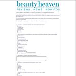 Have Your Say and Win a Beauty Pack Valued at $1000 from Beauty Heaven