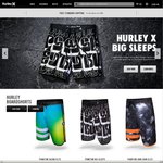 40% off www.hurley.com.au - Free Shipping for orders over $99