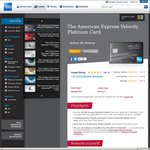 AmEx Deal: 80,000 Bonus Points with Velocity Plus Free Return Flight and 2 Lounge Passes