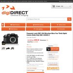 Panasonic Lumix DMC-GH4 $999 @ digiDIRECT + Bonus Lens