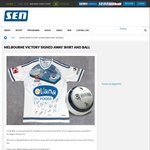 Win a Signed Melbourne Victory Away Shirt and Signed Ball from SEN