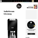 Win 1 of 2 Sodastream Sparkling Water Maker from The Weekly Review (VIC)