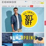 Further 30% off Jackets & Knit @ Connor
