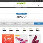 30% off Sitewide. Sandals $20.93 Clogs $24.49 @ Crocs (Free Shipping When Spend $50+)