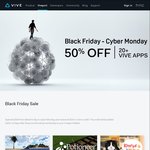 Selected HTC Vive Titles 50% off PLUS $15AU Credit for $40+AU Spend between Black Friday and Cyber Monday @ Viveport