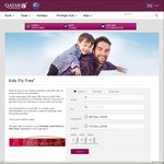 Qatar Airways - Kids Travel Free with Adults: Departures from Adelaide and Perth Only