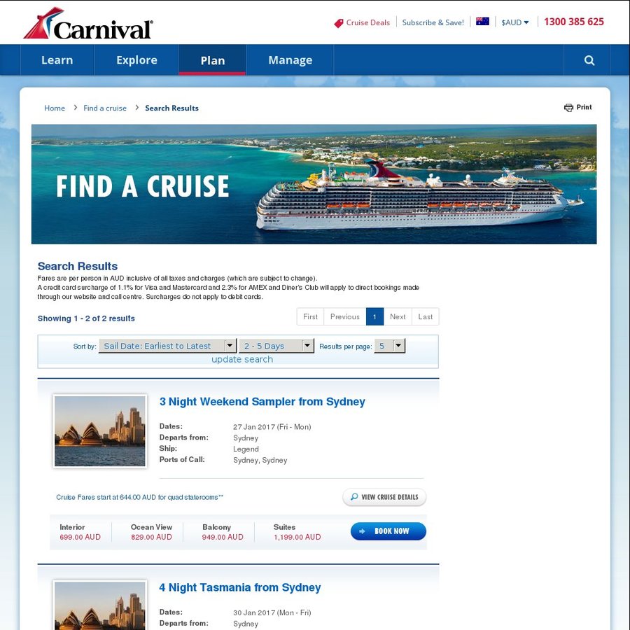 Carnival Cruise Line Kids Sail Free with Paying Adult OzBargain