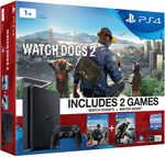 PlayStation 4 1TB Slim Watch Dogs 2 Console Bundle - $379 @ BIGW