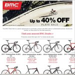 BMC Plate Sale - up to 40% off BMC Bikes Australia Wide
