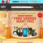 GearBest PRIME THANKSGIVING: CLAIM YOUR FREE VERNEE MARS PRO