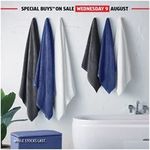 Win 1 of 4 Bath Sheets, Towels and Bath Mats from ALDI