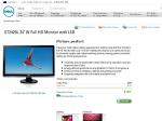 Dell(TM) ST2420L 24" Full HD Widescreen LED Monitor - $199
