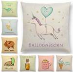 Buy 2 + 1 Free* Super Cute Funny Cushion Cover (Each $9.99) @Familytees