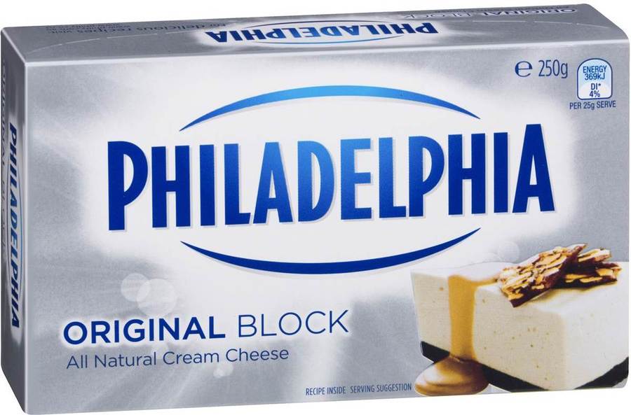 Philadelphia Cream Cheese 250g Blocks 1/2 Price $2 @ Woolworths - OzBargain