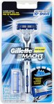 Gillette Mach3 Turbo Men's Shaving Razor, 1 Razor, 1 Razor Blade Refill, Mens Razors / Blades $6.75 + Delivery @ Amazon AU