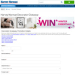 Win a Home Decorator Prize Pack Worth $782.85 from Harvey Norman