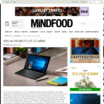 Win an Alcatel PLUS 12 Tablet Worth $588 from MiNDFOOD