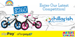 Win Two Chillafish BMXie Balance Bikes Worth $260 from Mr Toys Toyworld
