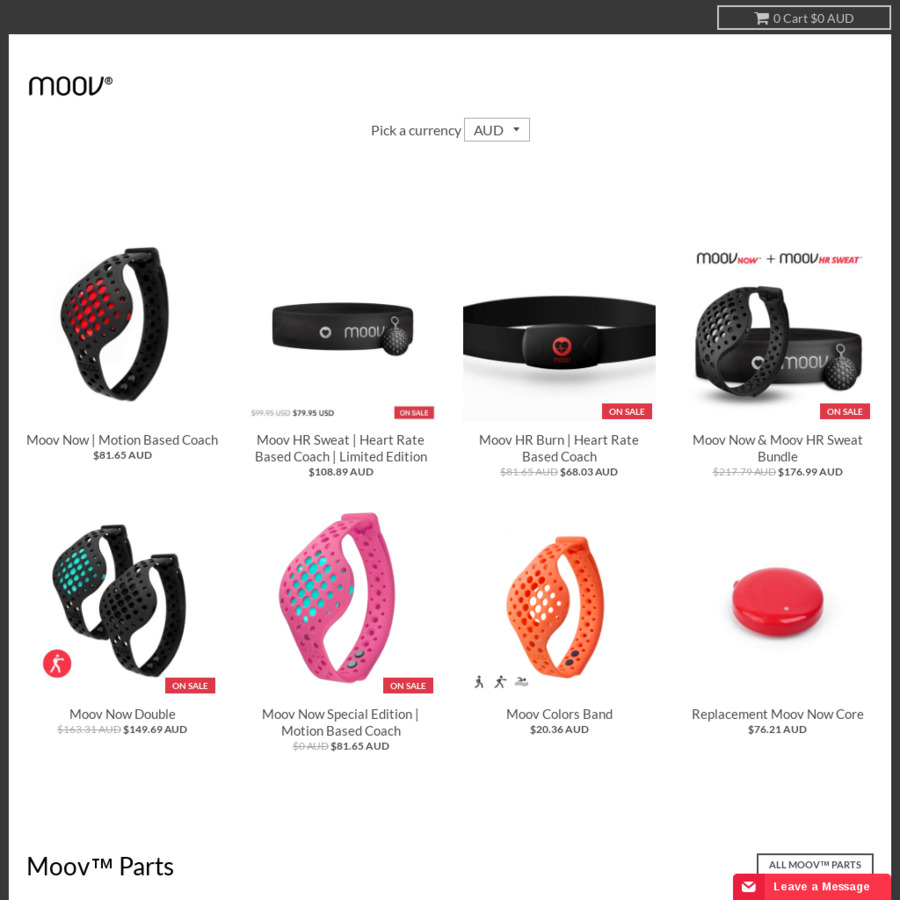 Moov hr discount