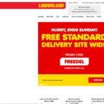 Free Standard Delivery on All Orders of $20 or More @ Liquorland (Ends Sunday 29/7)